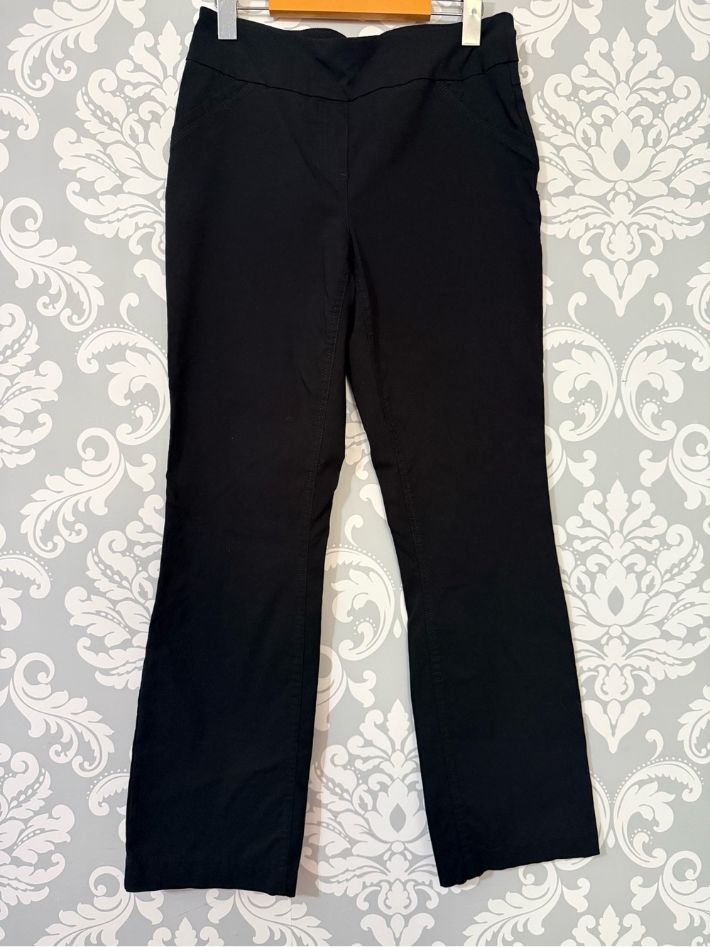💫4/$25 • Westbound Pull On Black Straight-Leg Pants
